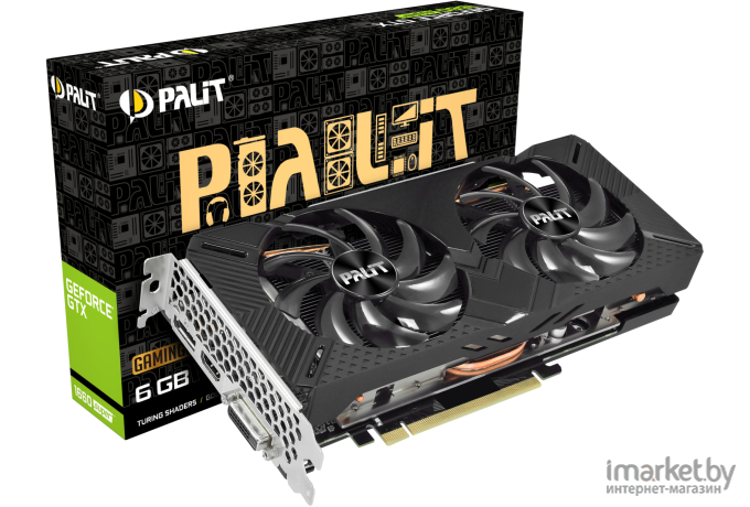 Видеокарта Palit GeForce GTX 1660 Super GP 6GB GDDR6 (NE6166S018J9-1160A-1)