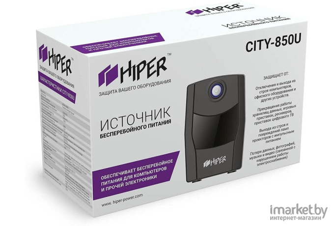 Источник бесперебойного питания Hiper CITY-850U