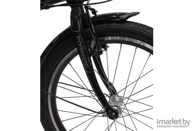 Велосипед Forward Enigma 20 3.0 2021 черный/серый [1BKW1C403002]