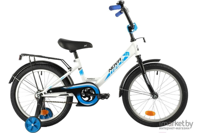 Велосипед детский Novatrack 18 белый [181FOREST.WT21]