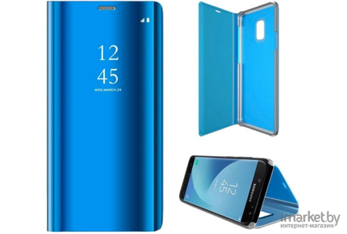 Чехол для телефона Atomic FLIP для Huawei Y8P голубой [40.349]