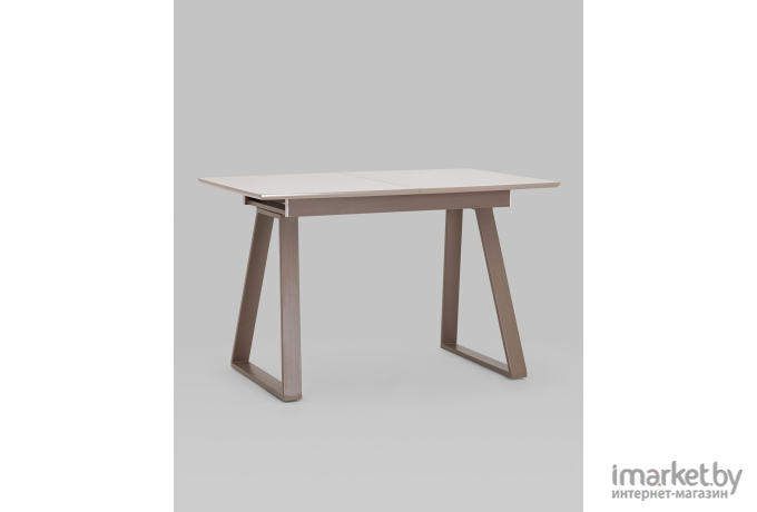 Стол обеденный Stool Group Детройт раскладной 120-160*80 бежевый [DT-935S-BG-120 DUAL]