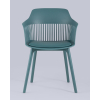 Стул Stool Group Crocus с подушкой темно-бирюзовый [SL-7047DP dark blue 66014 DUAL]