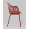 Стул Stool Group Crocus с подушкой бордовый [SL-7047DP dark red 66011 DUAL]