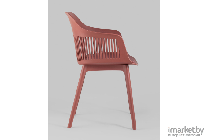 Стул Stool Group Crocus с подушкой бордовый [SL-7047DP dark red 66011 DUAL]