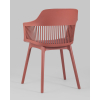 Стул Stool Group Crocus с подушкой бордовый [SL-7047DP dark red 66011 DUAL]