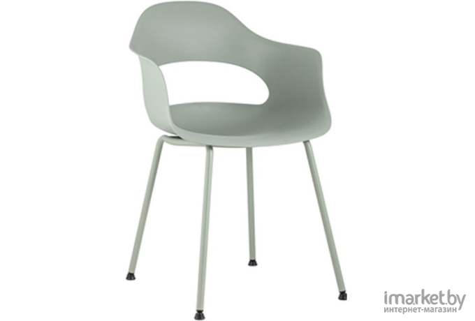 Стул Stool Group Lady пластик серо-зеленый [SL-7018K greyish green 90455]