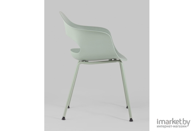 Стул Stool Group Lady пластик серо-зеленый [SL-7018K greyish green 90455]