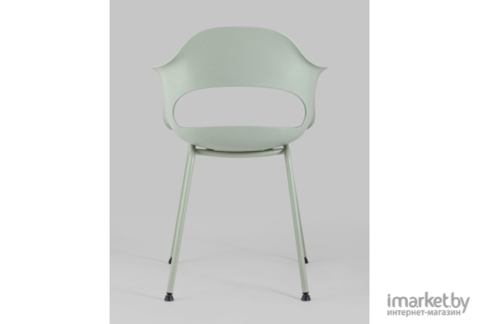 Стул Stool Group Lady пластик серо-зеленый [SL-7018K greyish green 90455]