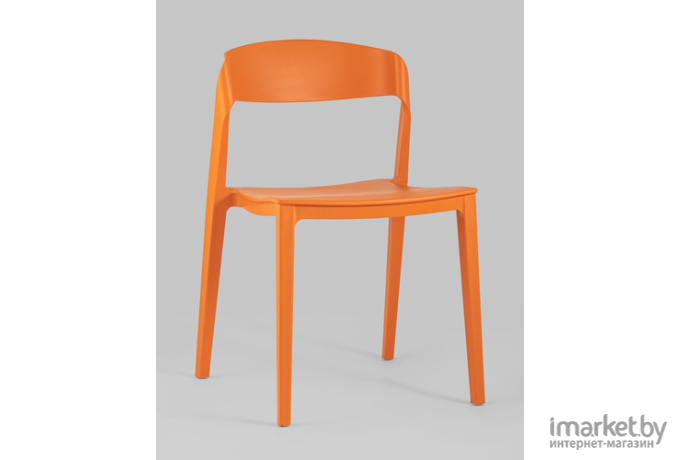 Стул Stool Group Moris пластик оранжевый [SL-7089 orange 60110]