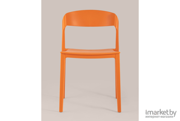 Стул Stool Group Moris пластик оранжевый [SL-7089 orange 60110]