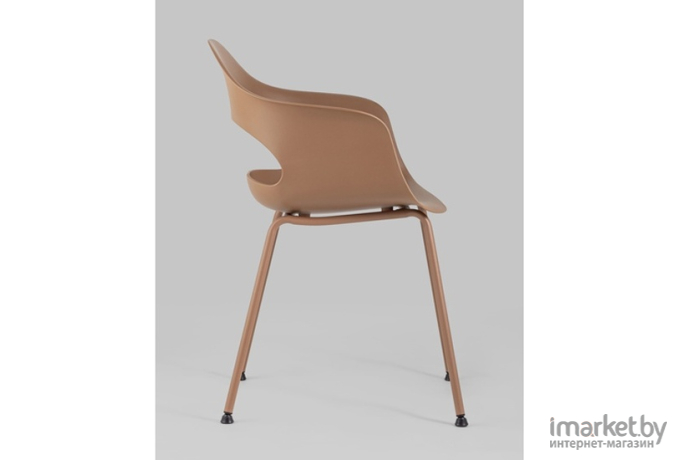 Стул Stool Group Lady пластик коричневый [SL-7018K brown 90491]