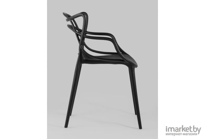 Стул Stool Group Masters пластик черный [SL-7071 black]