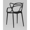 Стул Stool Group Masters пластик черный [SL-7071 black]