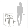 Стул Stool Group Masters пластик белый [SL-7071 white]