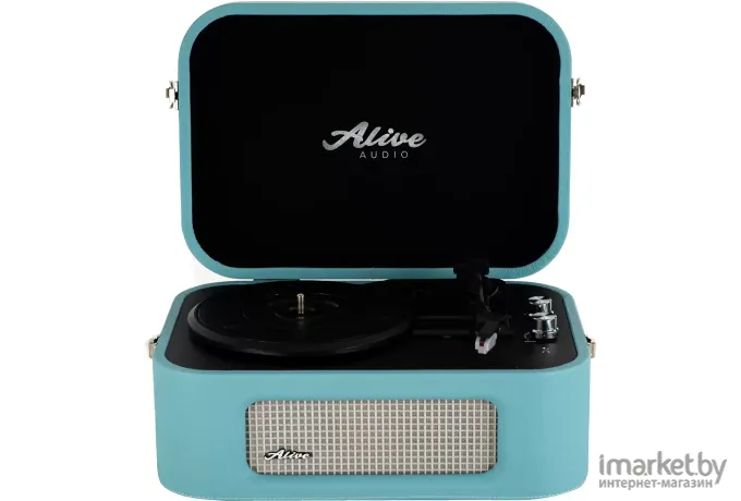 Виниловый проигрыватель Alive Audio STORIES c Bluetooth Turquoise (AASTR06ts)