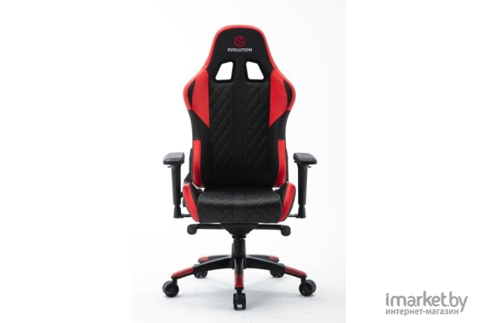 Геймерское кресло Evolution Racer Black/Red