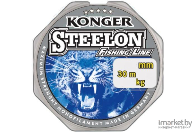 Леска монофильная KONGER STEELON 30 м 0,08 мм [213030008]