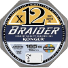 Плетеная леска KONGER BRAIDER X12 150 м  0,14 мм Multicolor [250147014]