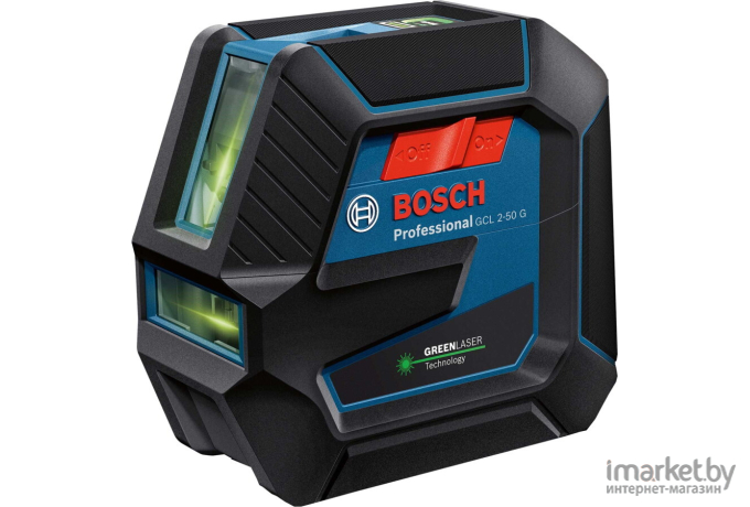 Лазерный нивелир Bosch с держателем и штативом GCL 2-50 G + RM 10 + BT 150 [0.601.066.M01]