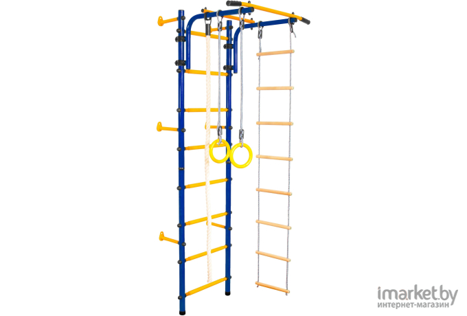 Спортивный комплекс Юный Атлет Пристенный синий [СГ000004021]