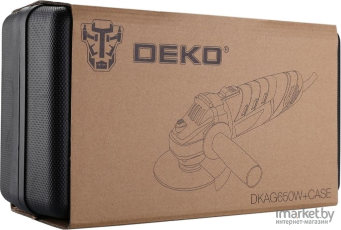 Угловая шлифмашина Deko DKAG650W case [063-2202]