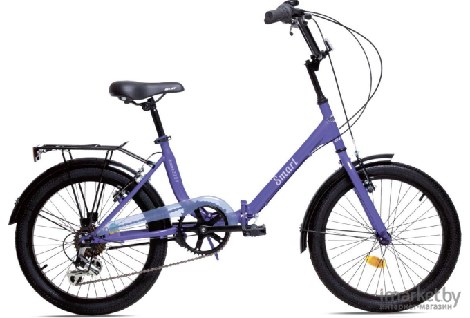Велосипед AIST Smart 20 2.1 2021 фиолетовый