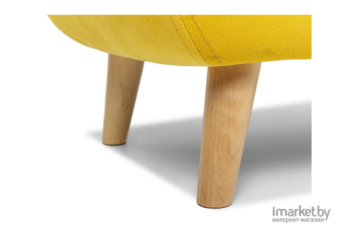 Пуф Woodcraft Роттердам Мини Velvet Yellow