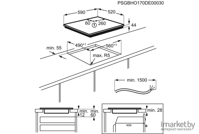 Варочная панель Electrolux EIS62341