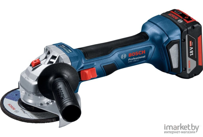 Угловая шлифмашина Bosch GWS 180-LI [06019H9025]