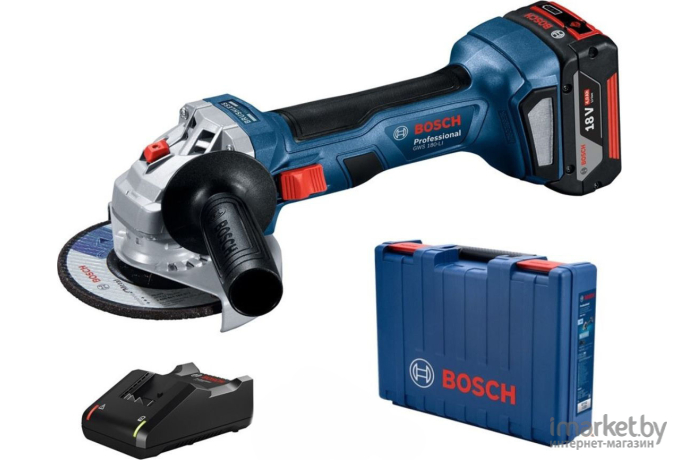 Угловая шлифмашина Bosch GWS 180-LI [06019H9025]