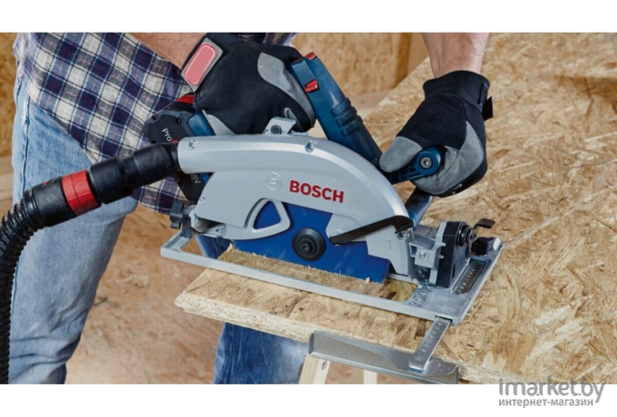 Циркулярная пила Bosch GKS 18V-68 GC L-BOXX [06016B5101]