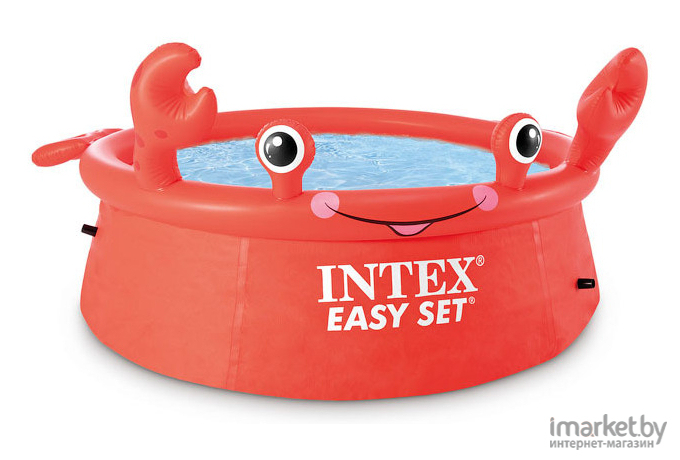 Надувной бассейн Intex Easy Set Happy Crab [26100NP]