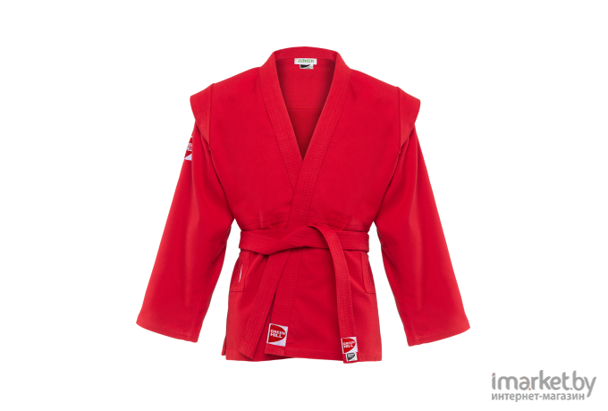 Куртка для самбо Green Hill Junior SCJ-2201 р.00/120 красный