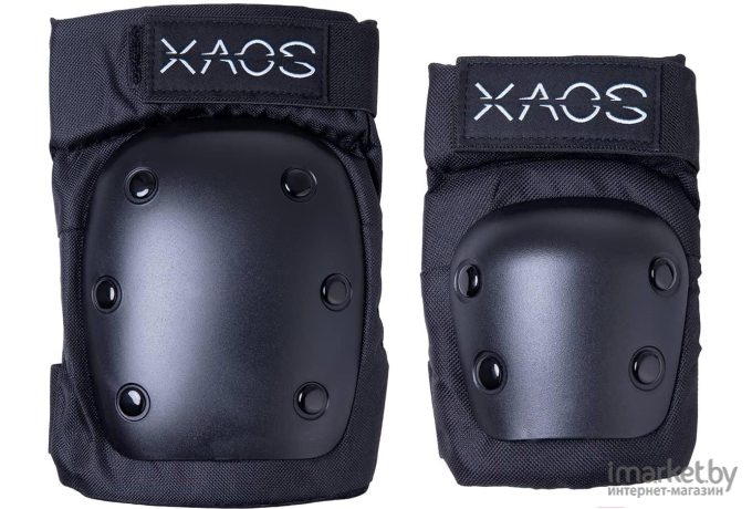 Комплект защиты на колени и локти Xaos Ramp S Black