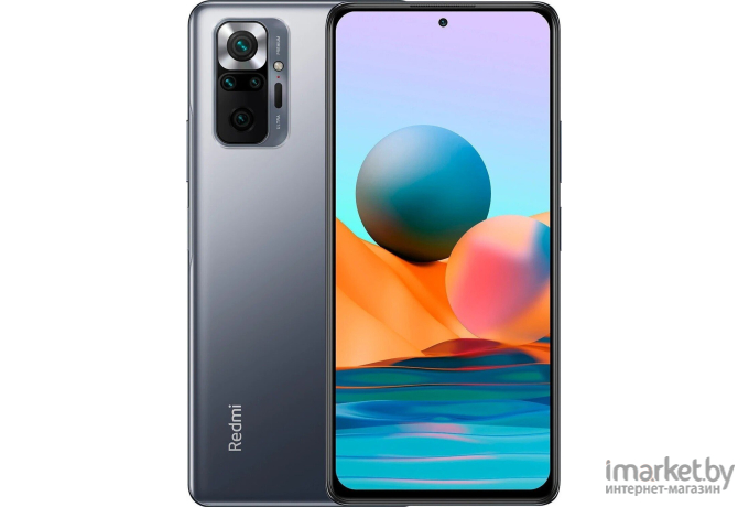 Мобильный телефон Xiaomi Redmi Note 10 Pro  8/128GB Onyx Gray