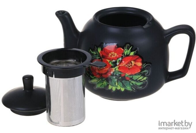 Заварочный чайник Добрыня DO-423 маки