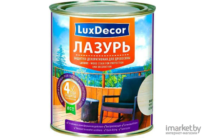 Лазурь декоративная LuxDecor LuxDecor 5л сосна