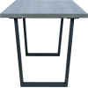 Стол обеденный Leset Ларс 2Р бетон/металл черный