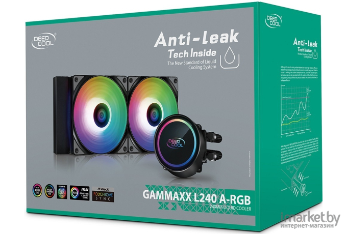 Система охлаждения DeepCool GammaXX L240 A-RGB (DP-H12CF-GL240-ARGB)