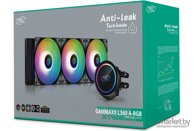 Кулер для процессора DeepCool Gammaxx L360 A-RGB (DP-H12CF-GL360-ARGB)