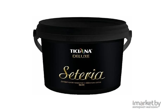 Защитно-декоративный состав Ticiana Ticiana Deluxe Seteria 2.2л серебристый