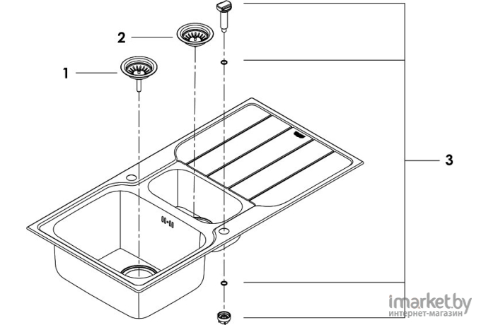 Кухонная мойка Grohe 31572SD1