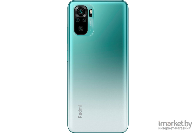 Мобильный телефон Xiaomi Redmi note 10 4Gb+64Gb M2101K7AG Lake Green [32019]