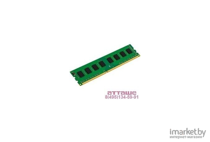 Оперативная память Kingston DDR 3 DIMM 4Gb PC12800 1600Mhz [KVR16N11S8H/4WP]
