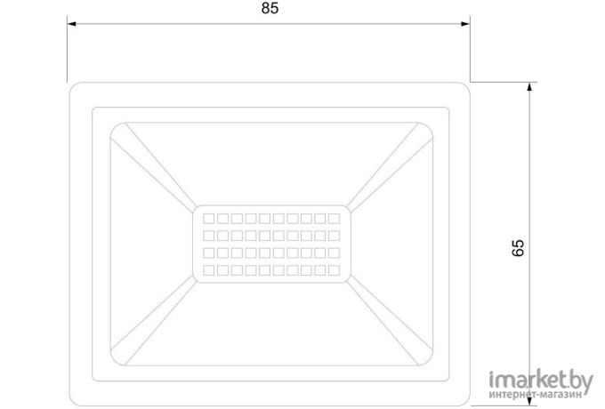 Прожектор Elektrostandard Elementary 020 FL LED 10W 6500K IP65