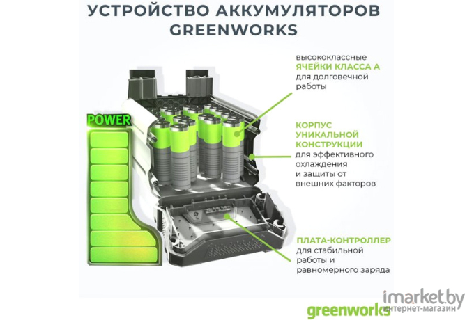 Аккумулятор Greenworks G82B5 [2914607]