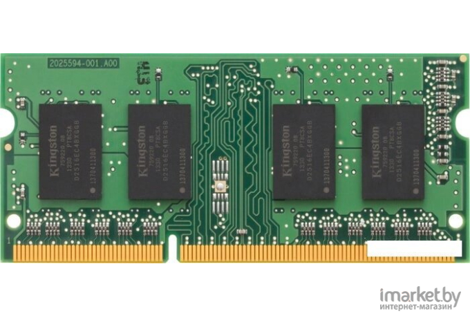 Оперативная память Kingston SODIMM 4GB PC12800 DDR3L SO [KVR16LS11/4WP]