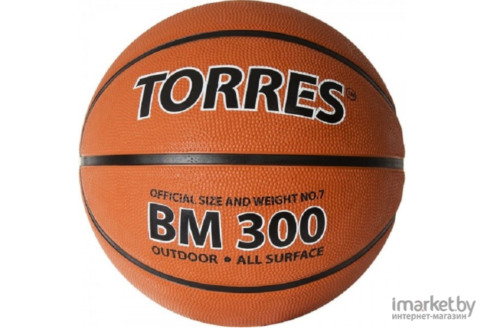 Баскетбольный мяч Torres BM 300 р.7 [B02017]
