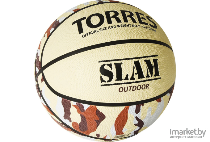 Баскетбольный мяч Torres SLAM,р.7 [B02067]